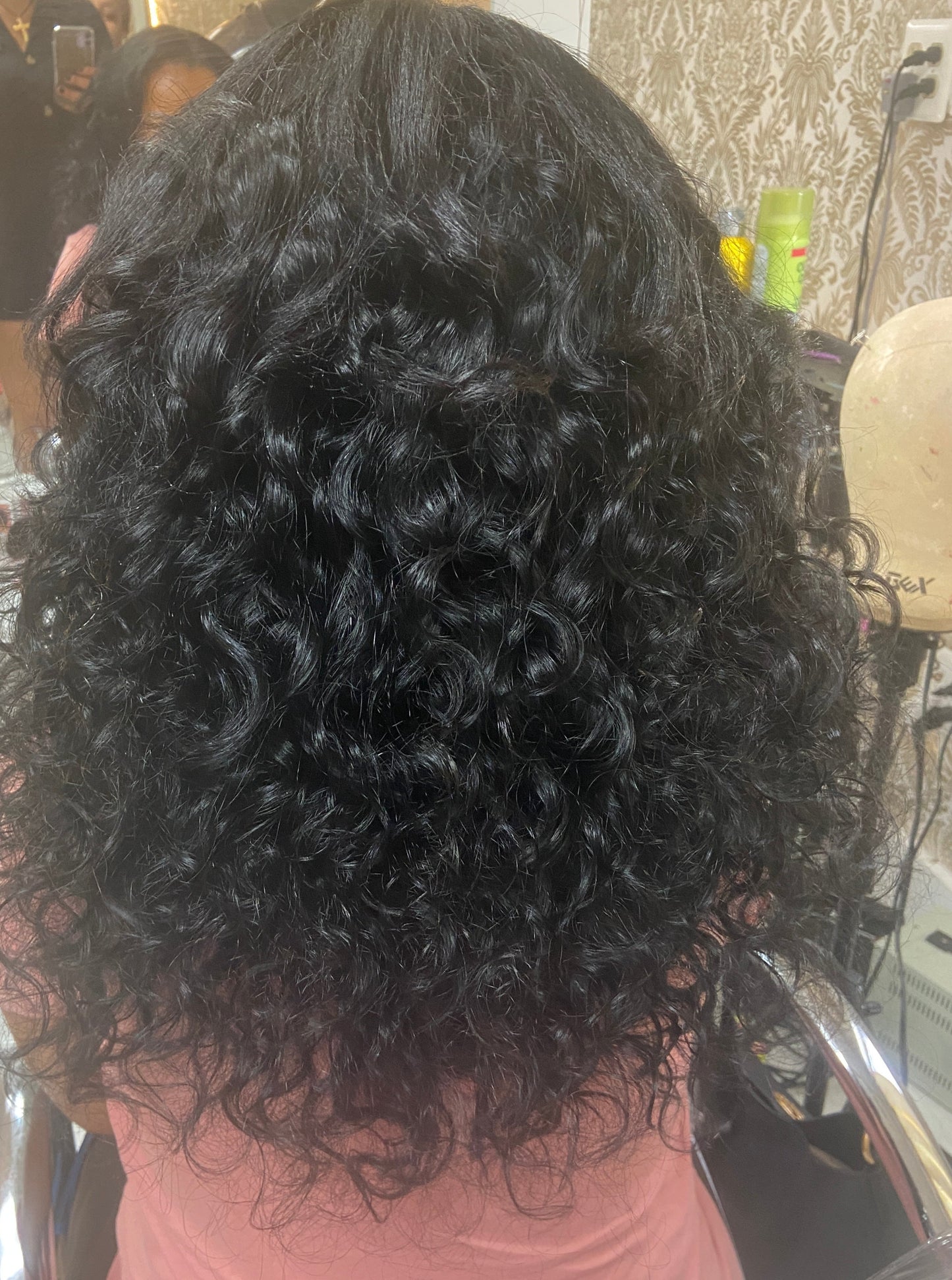 13x4 TRANSPARENT LACE FRONT CURLY WIG