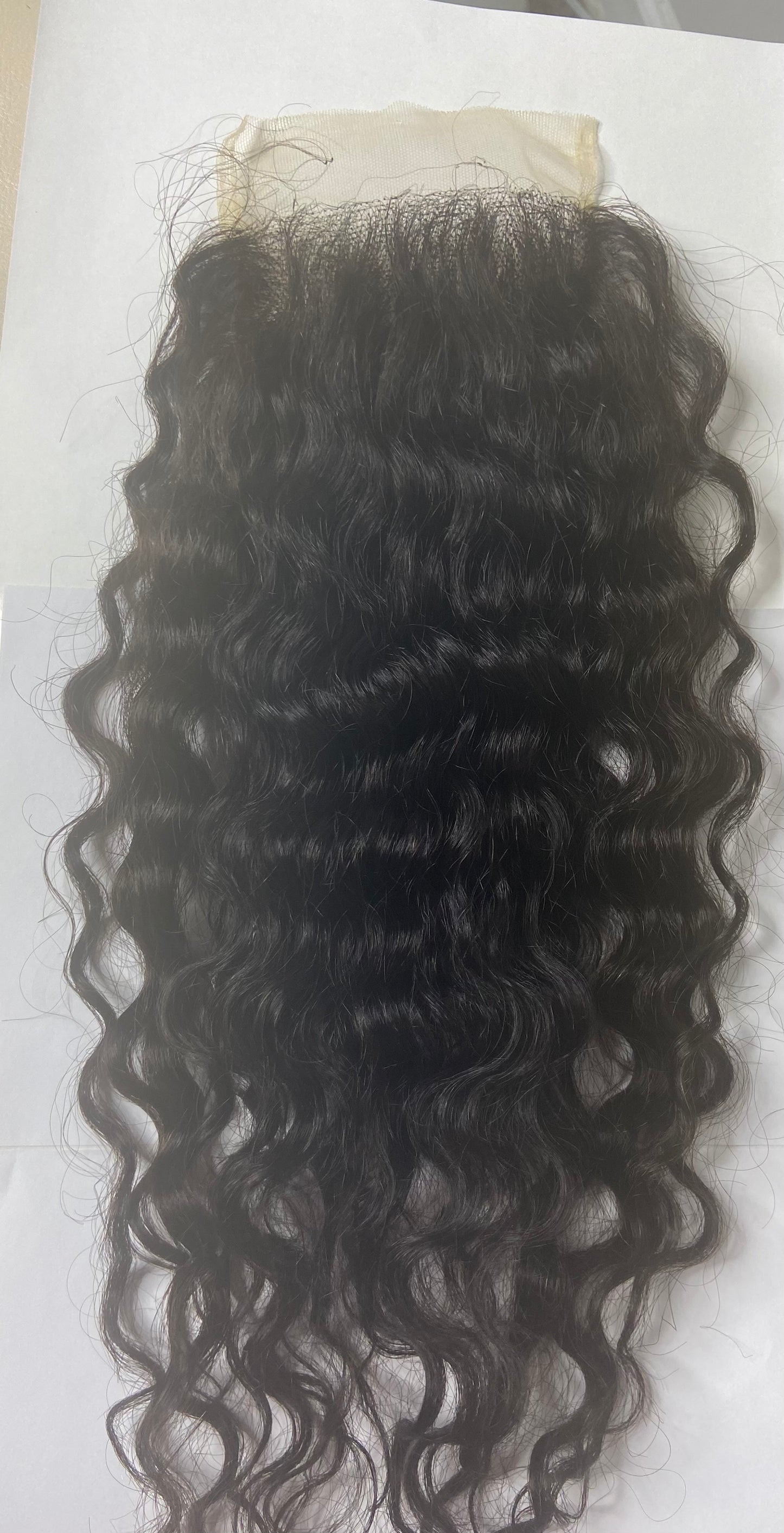 RAW NATURAL INDIAN WAVE CLOSURE (5X5)